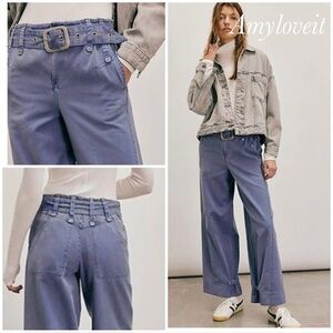 Free people we the free sloane belted pant M